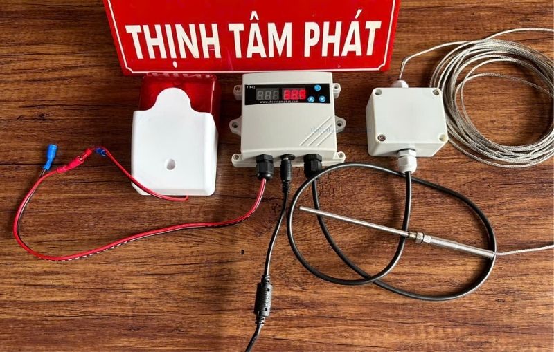 đồng hồ đo nhiệt độ độ ẩm có cảnh báo